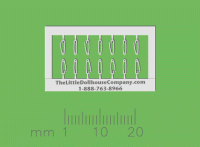 (image for) Miniature Safety Pins For Dollhouses