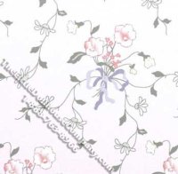 (image for) Dollhouse Scale Model Wallpaper Cottage Garden