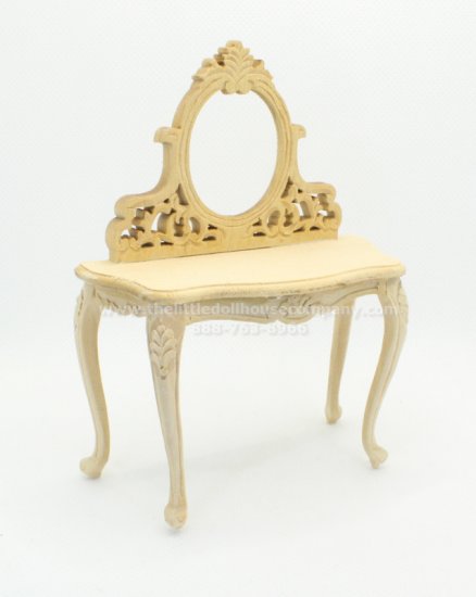 (image for) Miniature Unfinished Vanity Table