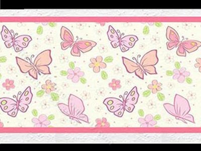(image for) Dollhouse Scale Model Children's Wallpaper Borders