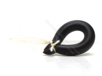 (image for) 1/2 Scale Miniature Black Pudding Round by Charlotte Willmott