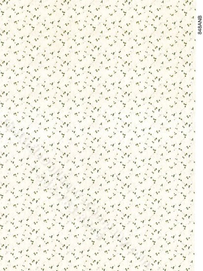 (image for) Ivy Pattern Wallpaper for Dollhouses