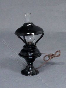 (image for) Miniature 12v Table Oil Lamp for Dollhouses