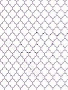 (image for) Lavender Birch Trellis 2 Pattern Wallpaper for Dollhouses