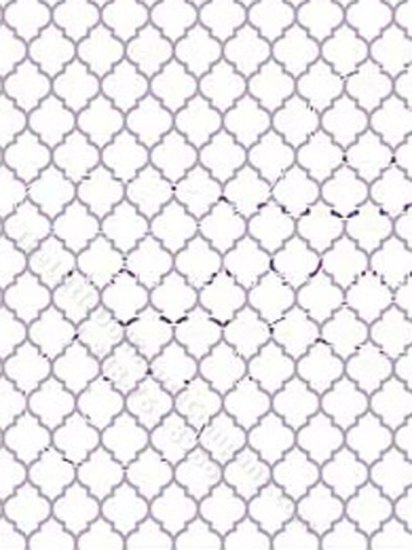 (image for) Lavender Birch Trellis 2 Pattern Wallpaper for Dollhouses