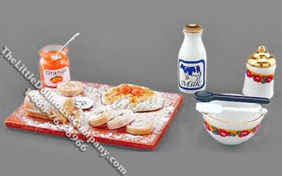 (image for) Dollhouse Scale Model Making Jelly Rolls