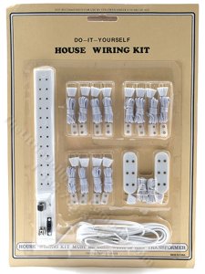 (image for) 15-Piece Wiring Kit for Dollhouse Models