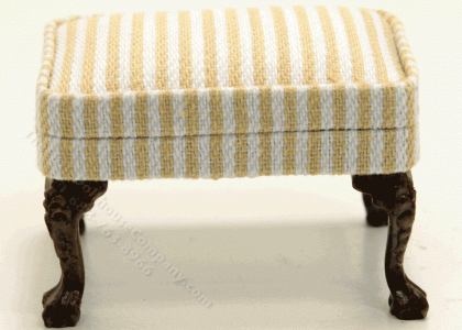 (image for) Miniature Queen Anne Walnut Foot Stool