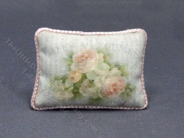 (image for) Miniature Pale Cafe Pillow for Dollhouses