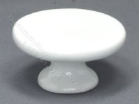 (image for) Miniature White Ceramic Pedestal Tray
