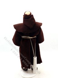 (image for) Miniature Handcrafted Vintage Medieval Monk Doll