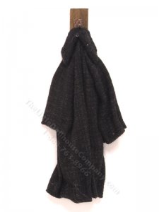 (image for) Miniature Long Black Coat on Hook by Bette Jo Chudy