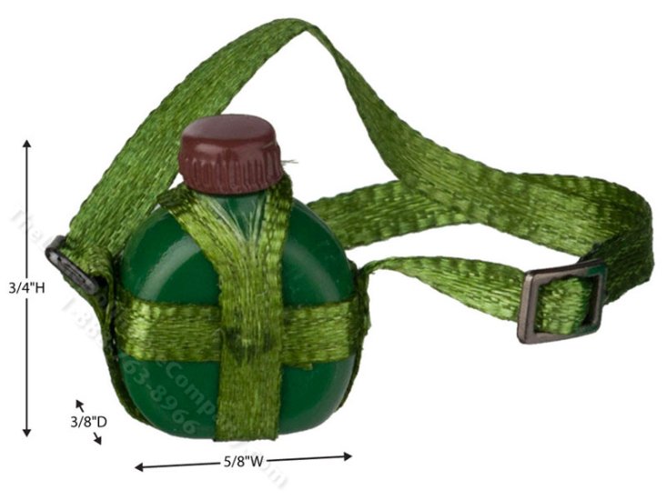 (image for) Miniature Outward Bound Canteen for Dollhouses