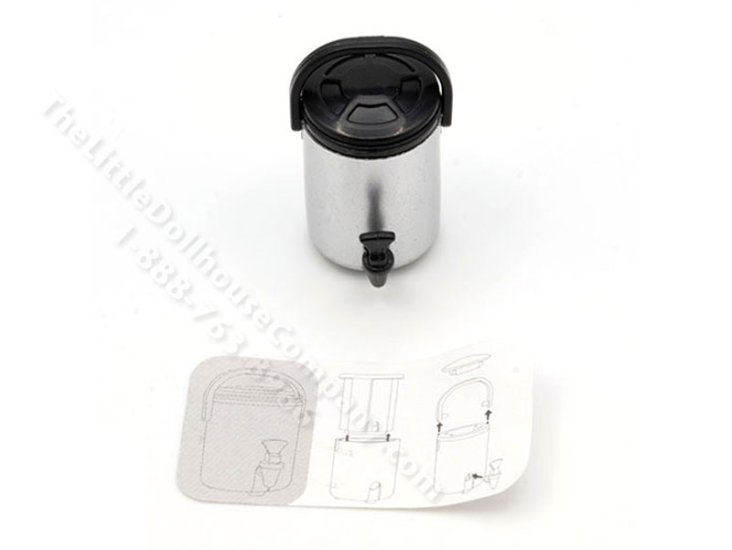 (image for) Miniature Diner Coffee Pot/Urn Kit for Dollhouses