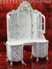 (image for) Miniature Limited Edition Le Cristina Vanity for Dollhouses