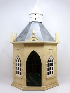 (image for) Assembled Enclosed Gazebo for Dollhouses
