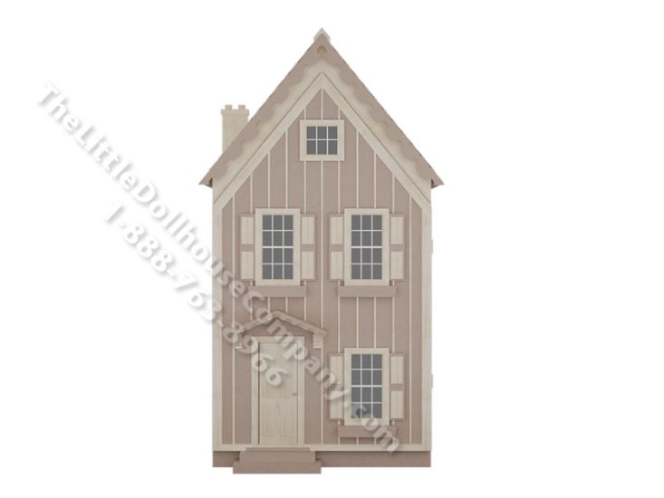 (image for) RGT CC44, Front Opening Country Lane Dollhouse Kit