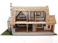 (image for) 1:48 Scale Storybook Tattington Cottage Assembled Dollhouse