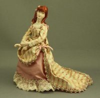 (image for) Lady in Gold and Pink Dress