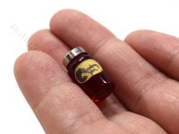 (image for) Miniature Jar of Raspberry Jam for Dollhouses