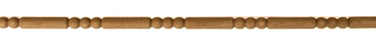 (image for) Milled Bead and Reel Pattern #2 Wood Strips