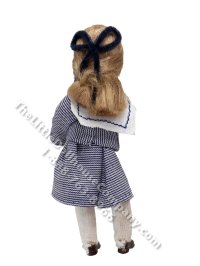(image for) As-Is Vintage Pair of Boy and Girl Dolls in Sailor Suits by Erna Meyer