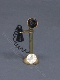 (image for) Miniature 1930s Phone for Dollhouses