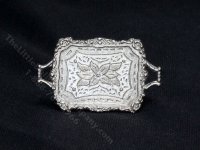 (image for) Miniature Silver Tray for Dollhouses