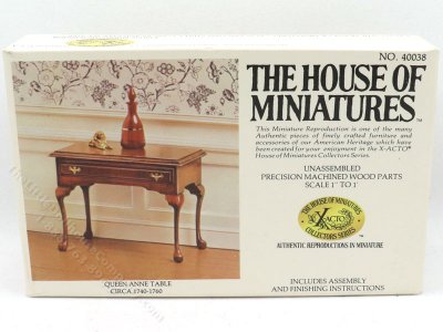 (image for) Miniature Queen Anne Table Kit