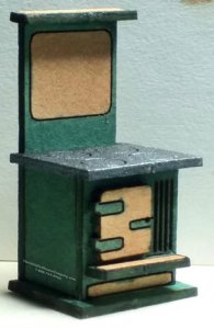 (image for) 1/4" Scale DIY Vintage Stove Kit