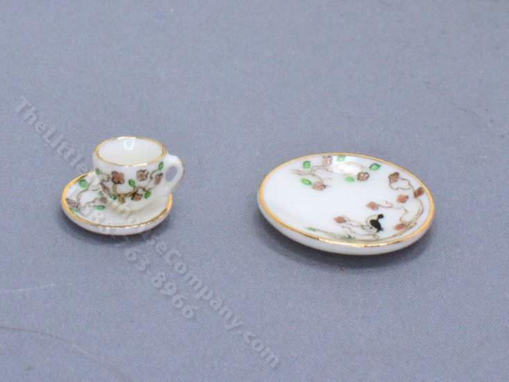 (image for) Vintage Miniature Three Piece Place Setting