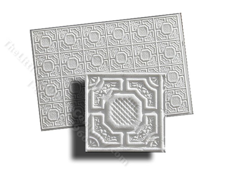 (image for) Miniature Policard Ceiling for Dollhouses