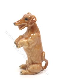 (image for) Miniature Standing Dachshund Figurine for Dollhouses