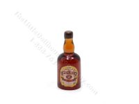(image for) Miniature Aged Chivas Regal Whiskey Bottle for Dollhouses