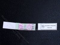 (image for) Miniature Cheque Book for Dollhouses