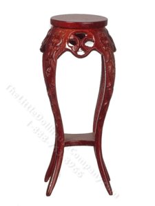 (image for) Miniature Mahogany Victorian Plant Stand
