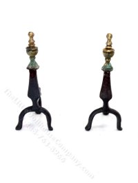 (image for) Miniature Fireplace Andirons for Dollhouses