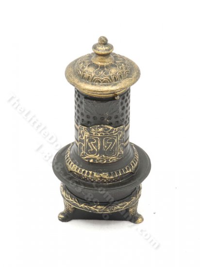 (image for) Miniature 1:24 Scale Parlor Stove