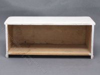 (image for) Vintage Miniature White Shop Counter for Dollhouses