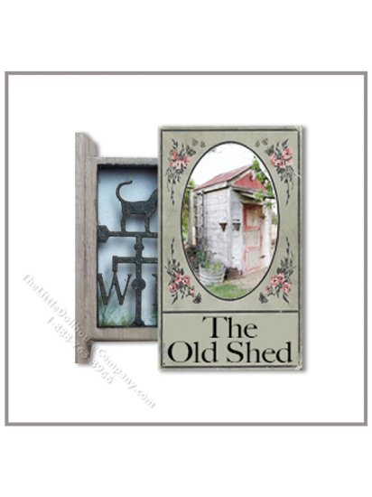 (image for) Miniature Secret Book - The Old Shed