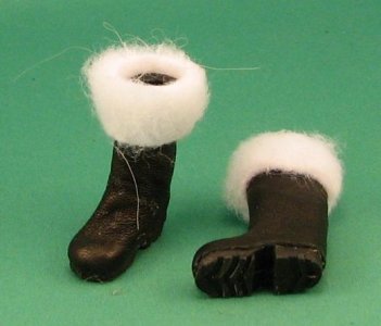 (image for) Santas Black Boots by Jan Smith