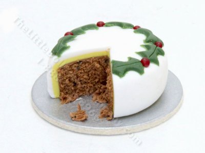 (image for) Miniature Sliced Christmas Fruit Cake