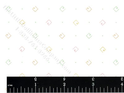 (image for) Square Spiral Miniature Wallpaper for Dollhouses