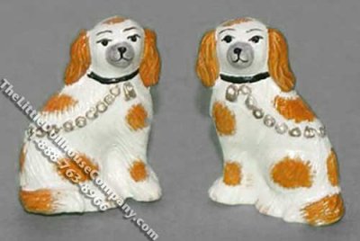 (image for) Dollhouse Scale Model Staffordshire Pair