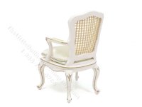 (image for) Miniature Caned Hepplewhite Chair for Dollhouses
