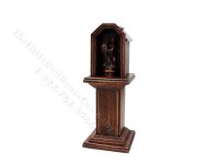 (image for) Miniature Signed Pedestal Bust by Michael Mortimer