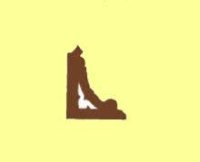 (image for) Brackets 1-1/4"Hx7/8" W for Dollhouse Scale Models (4 per pack)