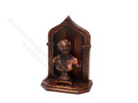 (image for) Miniature Signed Gothic Wall Statue Bust by Michael Mortimer
