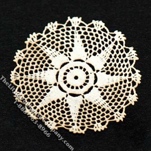 (image for) Miniature Star/Round Shaped Laser Cut Doily for Dollhouses
