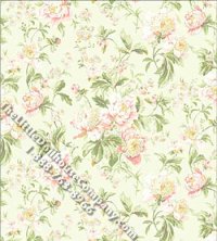(image for) Cottage Rose Garden Pattern Miniature Wallpaper for Dollhouses